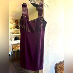 Purple size 8 cocktail dress
